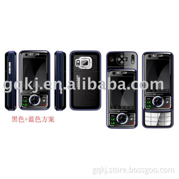 Baizhao GQ-M81 dual sim card dual standby Tri-band dual bluetooth TV  2.6&quot; screen mp3/mp4 mobile phone from Chinese Manufacturer